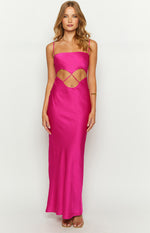 Kimmi Pink Maxi Dress Image