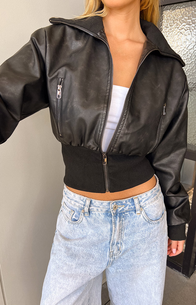 Lioness Onyx Westwood Crop Jacket Image