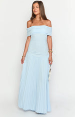 Lioness Field Of Dreams Soft Blue Maxi Dress Image