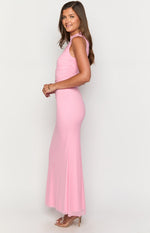 Luca Pink Maxi Dress Image