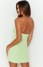 Lauren Green Strapless Mini Dress Image