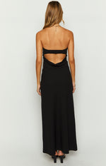 Lei Strapless Black Maxi Dress Image