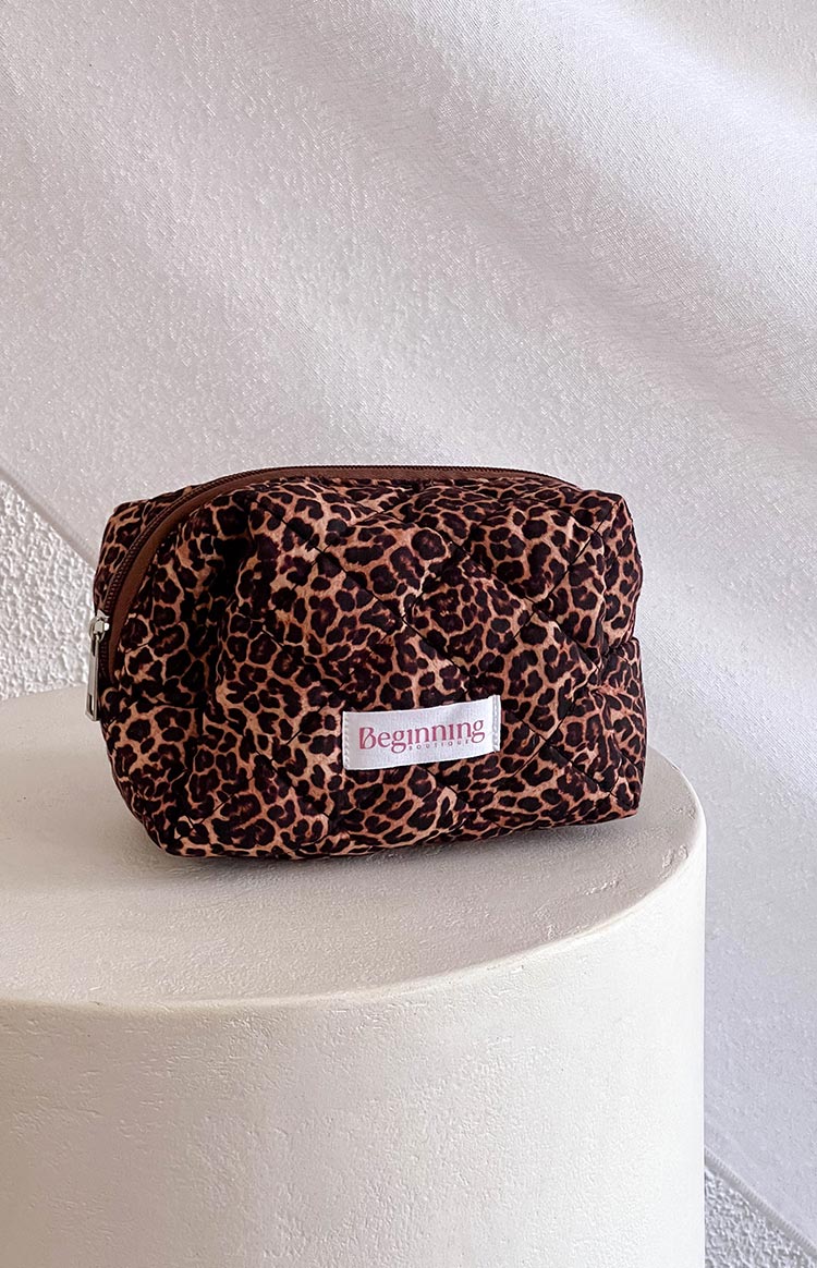 Leopard Makeup Bag (FREE over $300) Image