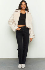 Lioness Off Duty Cream Jacket Image