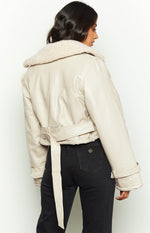 Lioness Off Duty Cream Jacket Image