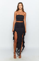 Lioness Rendezvous Strapless Black Top Image