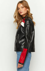 Lioness Top Model Onyx Biker Jacket Image