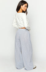 Mahalia Blue Stripe Pants Image