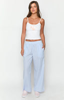 Mahalia Light Blue Stripe Pants