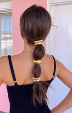 Maia Gold Hair Tie 3 Pack Image