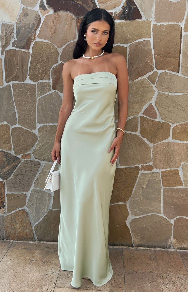 Maiah Sage Maxi Dress Image