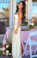 Maiah Yellow Maxi Dress Image