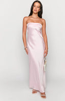 Maiah Light Pink Maxi Dress