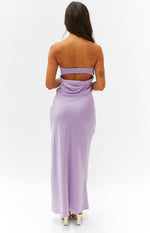 Maiah Lilac Maxi Dress Image