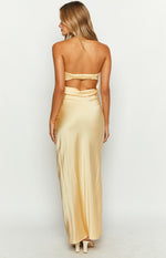 Maiah Yellow Maxi Dress Image