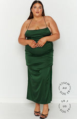 Manhattan Slip Formal Dress Emerald Image