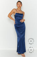 Manhattan Slip Formal Dress Navy Image