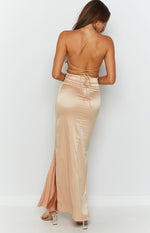 Manhattan Slip Formal Dress Champagne Image