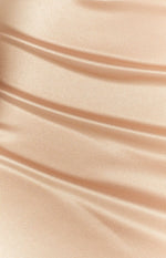 Manhattan Slip Formal Dress Champagne Image