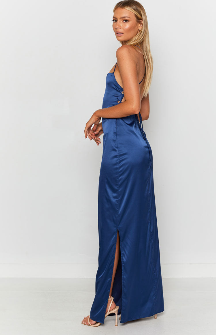 Manhattan Slip Formal Dress Navy Image