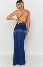 Manhattan Slip Formal Dress Navy Image