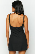 Marbelle Black Mini Dress Image