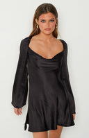 Marienne Black Mini Dress