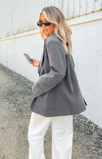 Martena Grey Blazer Image