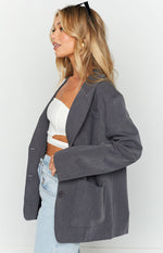 Martena Grey Blazer Image