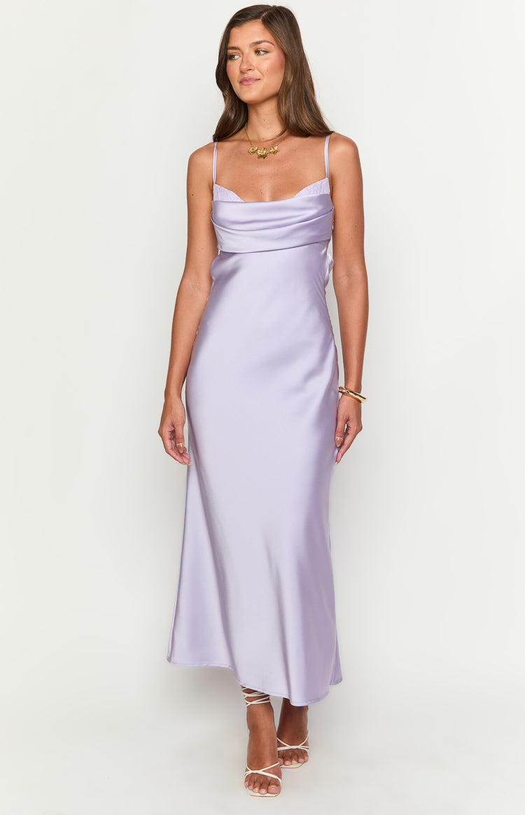 Matika Purple Maxi Dress Image