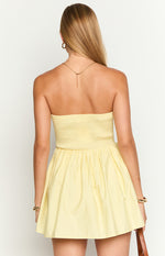 Matilda Yellow Mini Dress Image