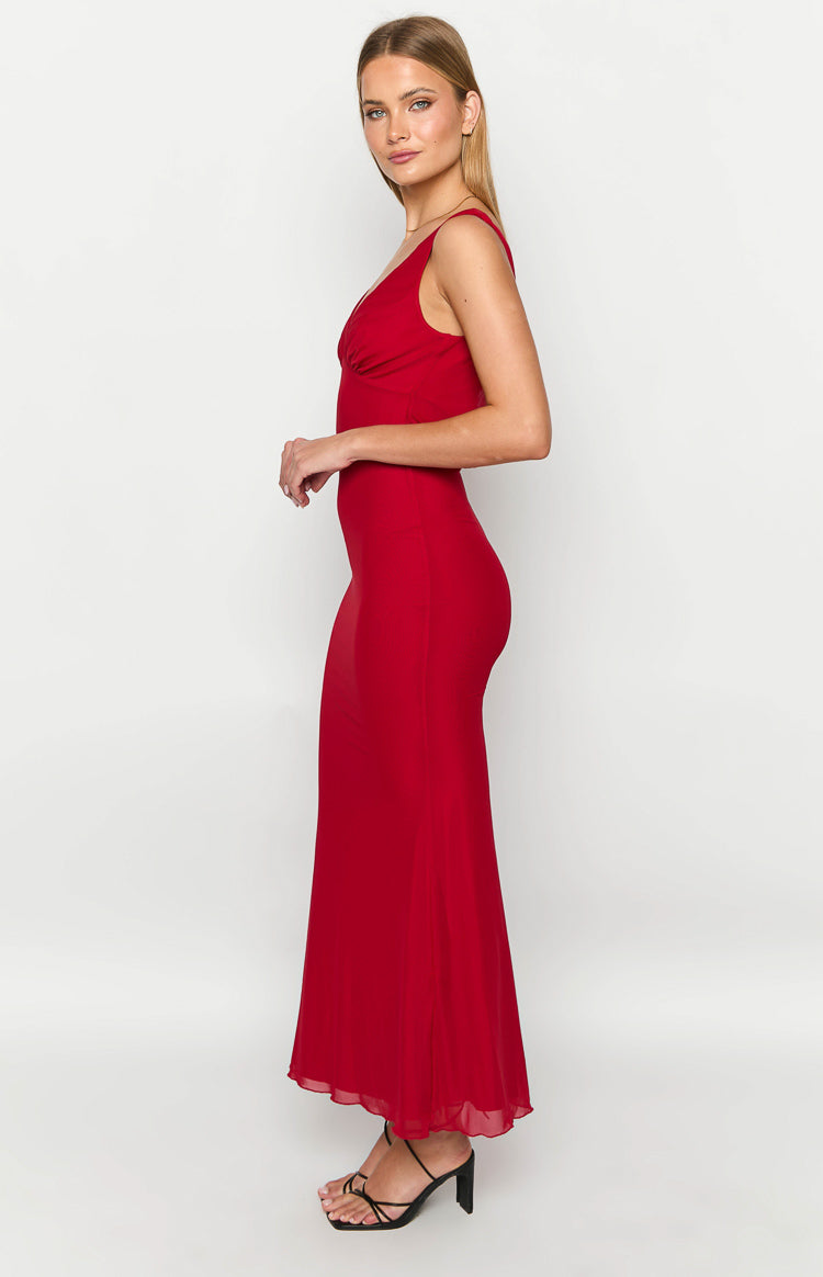 Matisse Red Maxi Dress Image