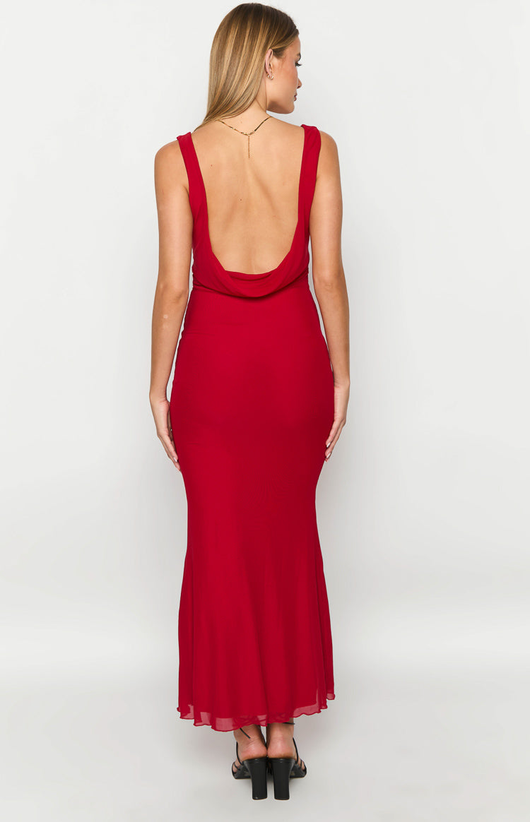 Matisse Red Maxi Dress Image