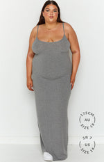 Melrose Grey Maxi Dress Image