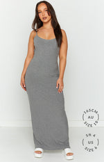 Melrose Grey Maxi Dress Image