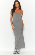 Melrose Grey Maxi Dress Image