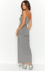 Melrose Grey Maxi Dress Image