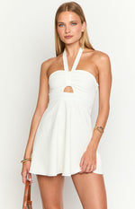 Mercutio White Mini Dress Image