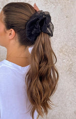 Mimi Black Scrunchie Image