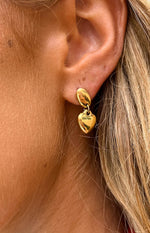 Minxie Gold Heart Earrings 2 Pack Image