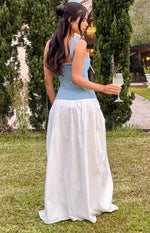 Mystic White Maxi Skirt Image