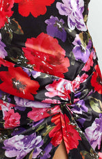 Nadine Floral Strapless Mini Dress Image