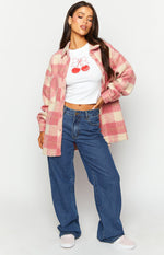 Neve Pink Check Jacket Image