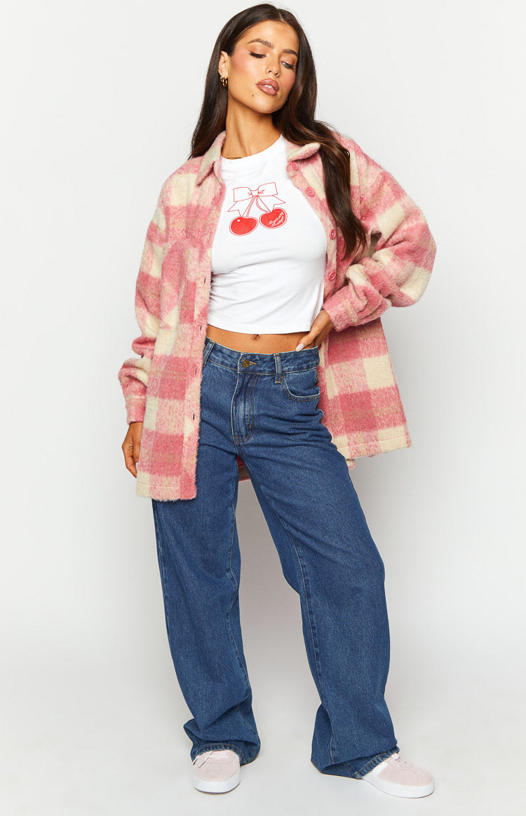 Neve Pink Check Jacket Image