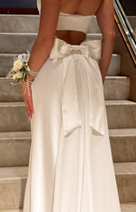 Nicole White Maxi Dress Image