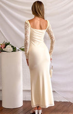 Orlanda Cream Maxi Dress Image