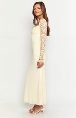 Orlanda Cream Maxi Dress Image