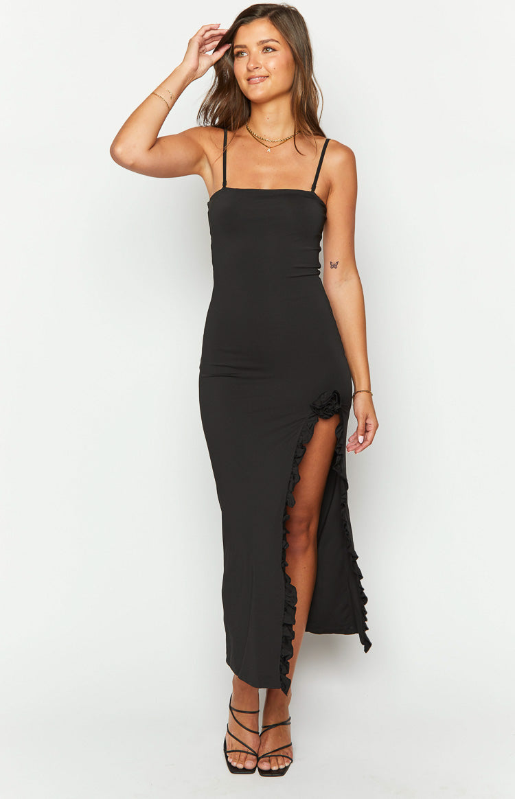 Orlando Black Maxi Dress Image