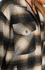 Orson Fleece Check Jacket Image