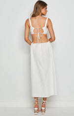 Penelope Midi Dress White Image